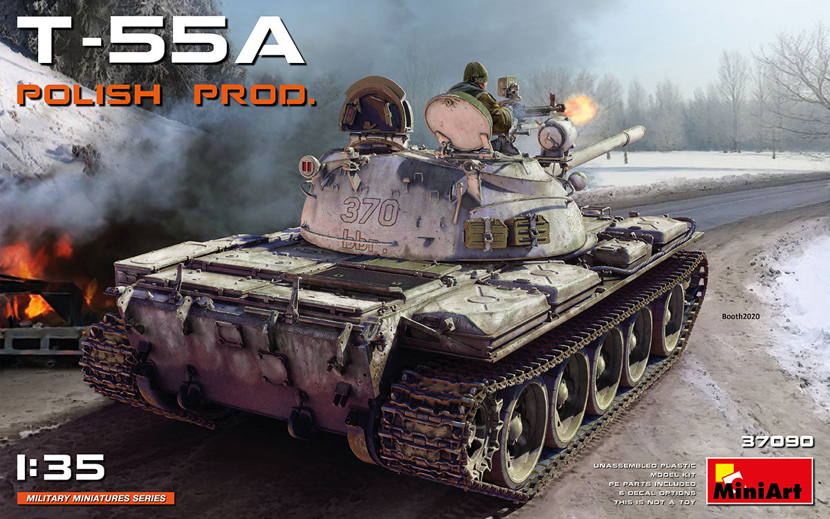 MiniArt T-55A Polish Production | 4820183313034