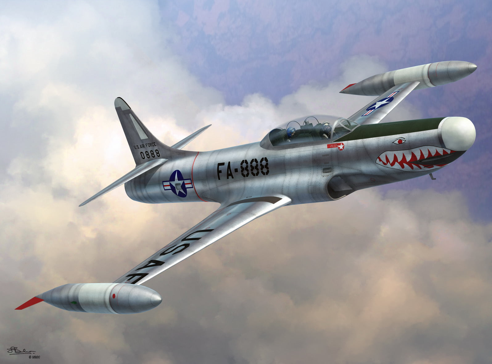 Sword Models 1/72 F-94B Starfire, Aircraft