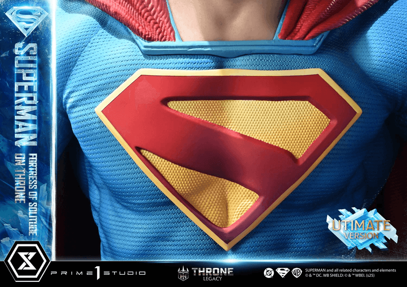 Prime 1 Studio Throne Legacy Superman (Comics) Superman Fortress of Solitude on Throne (Design by Gabriele Dell'Otto) Ultimate Bonus Version | 4582647122162