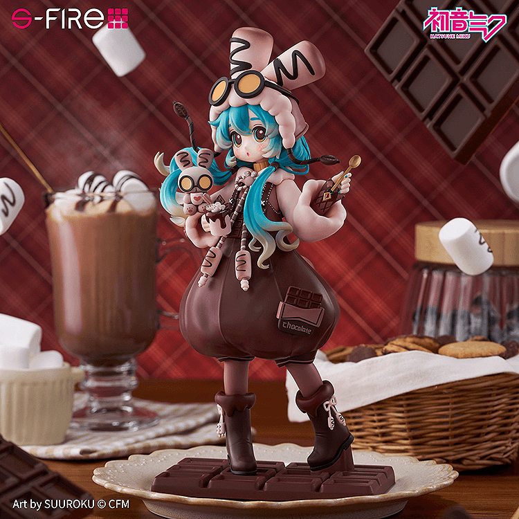 SEGA Hatsune Miku Marshmallow Hot Cocoa Figure | 4582733437897