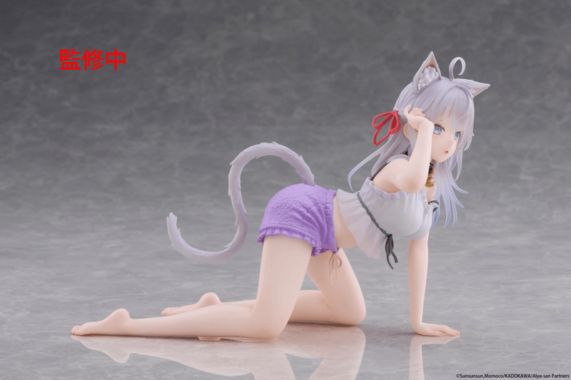 TAITO Alya Sometimes Hides Her Feelings in Russian Desktop Cute Figure - Alya (Cat Ear Roomwear Ver.) | 840342403929