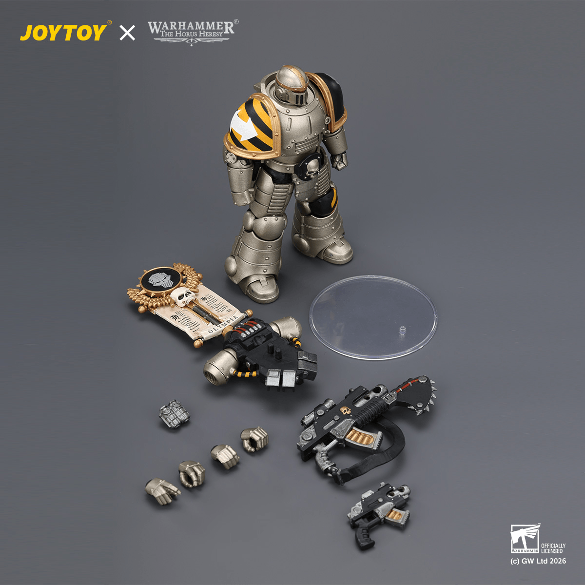 Iron Warriors MkII Legionary1 with Vexilla, Bolter and Bolt Pistol | 6927054404452