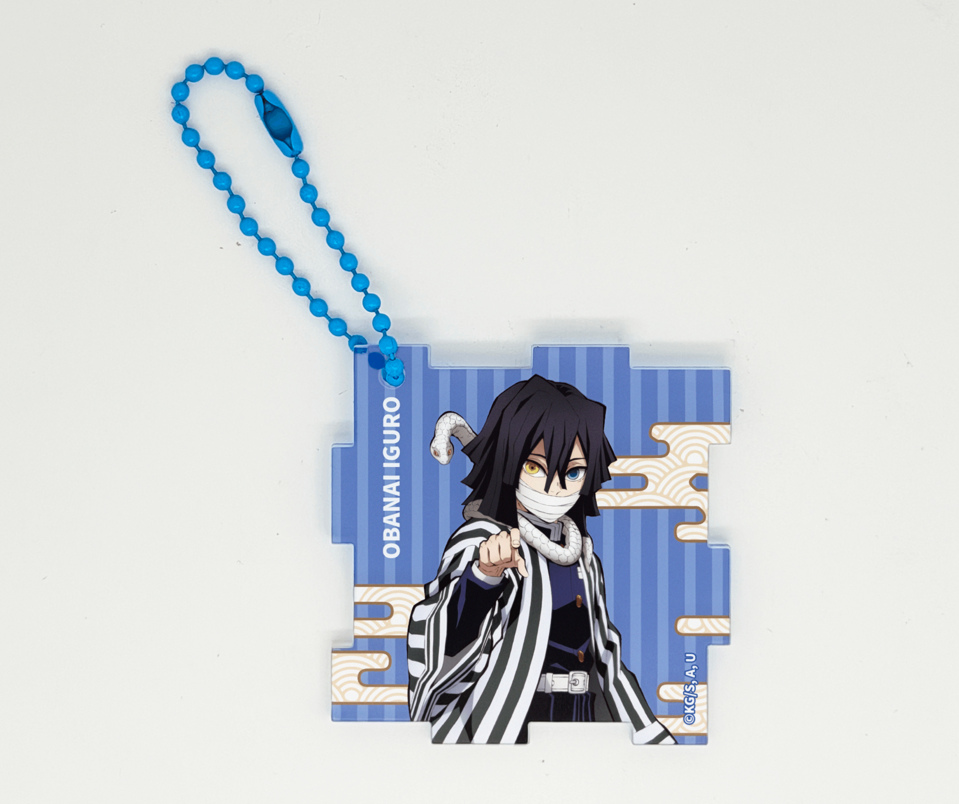 Demon Slayer - Stained Glass Effect Puzzle Charm (Box of 8)