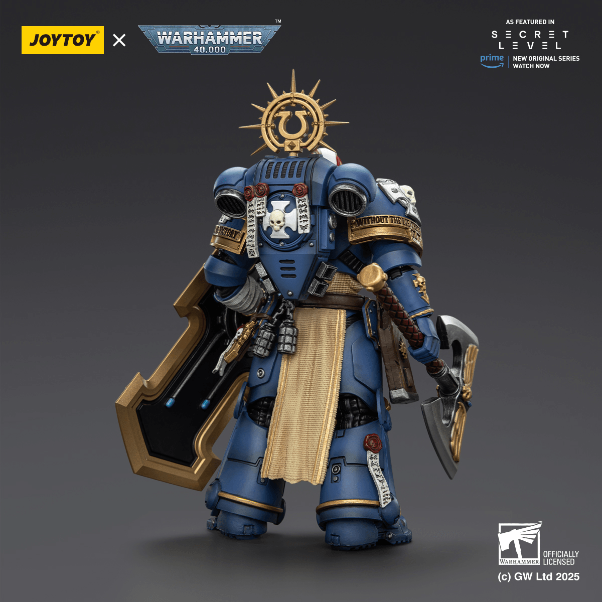 Ultramarines Metaurus with Power Axe, Stormshield and Plasma Pistol | 6927054402786