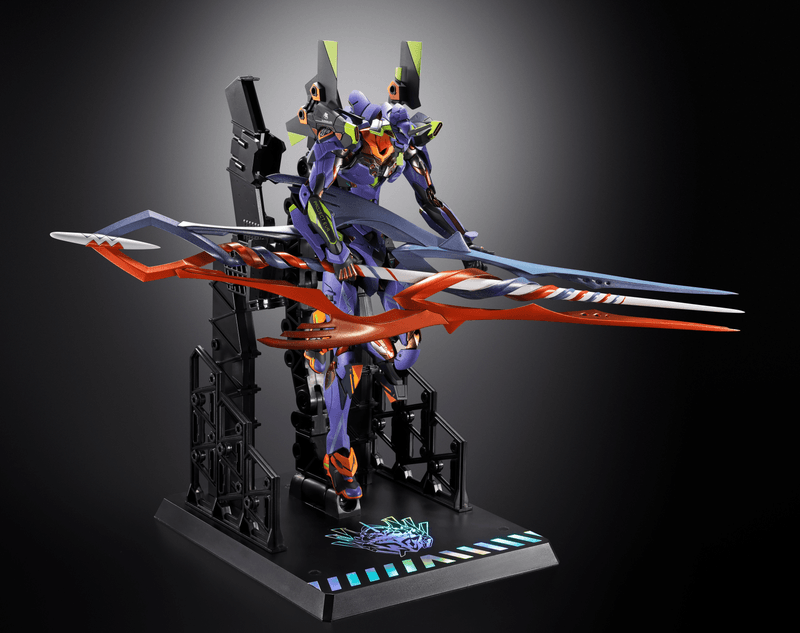 TAMASHII NATIONS EVANGELION TEST TYPE-01 30th with the spear of Gaius EVANGELION, TAMASHII NATIONS METAL BUILD | 4573102676337