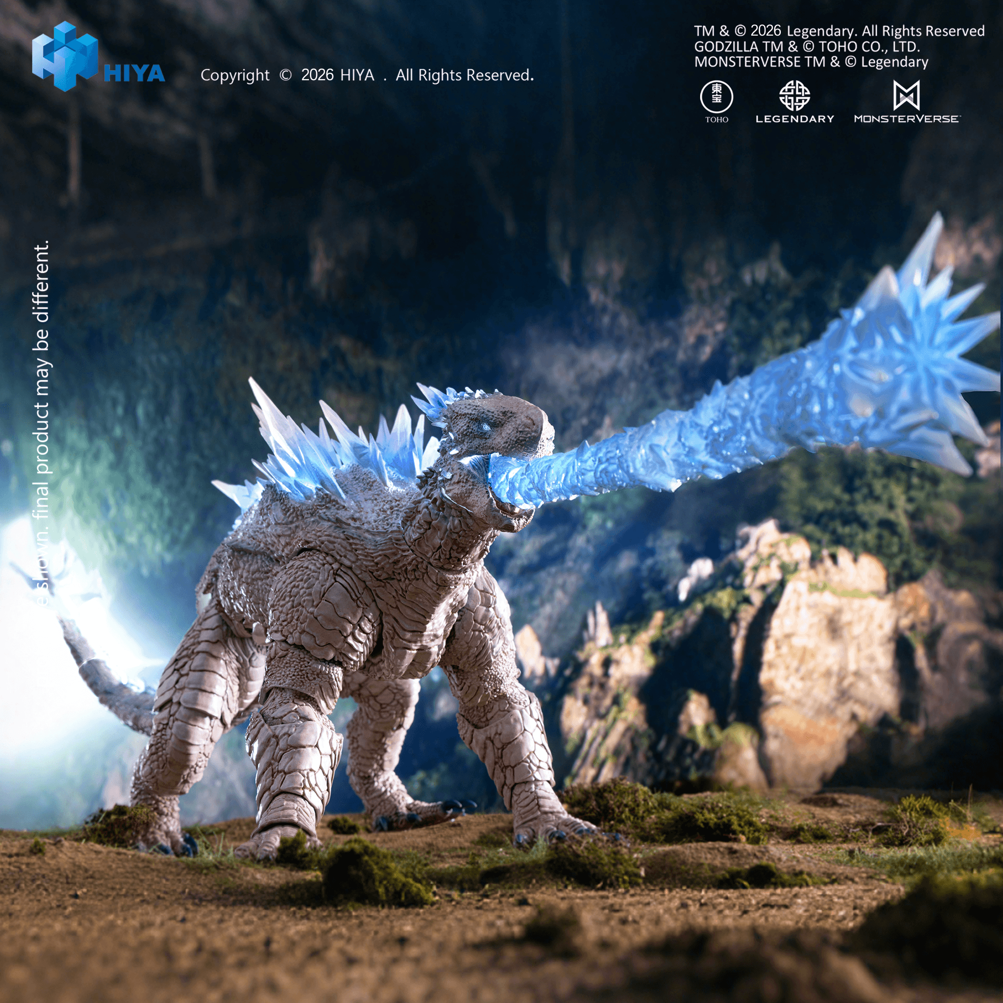 None Scale 6.7 Inch Godzilla x Kong The New Empire Frost Bite Blast Shimo Action Figure | 6957534205385