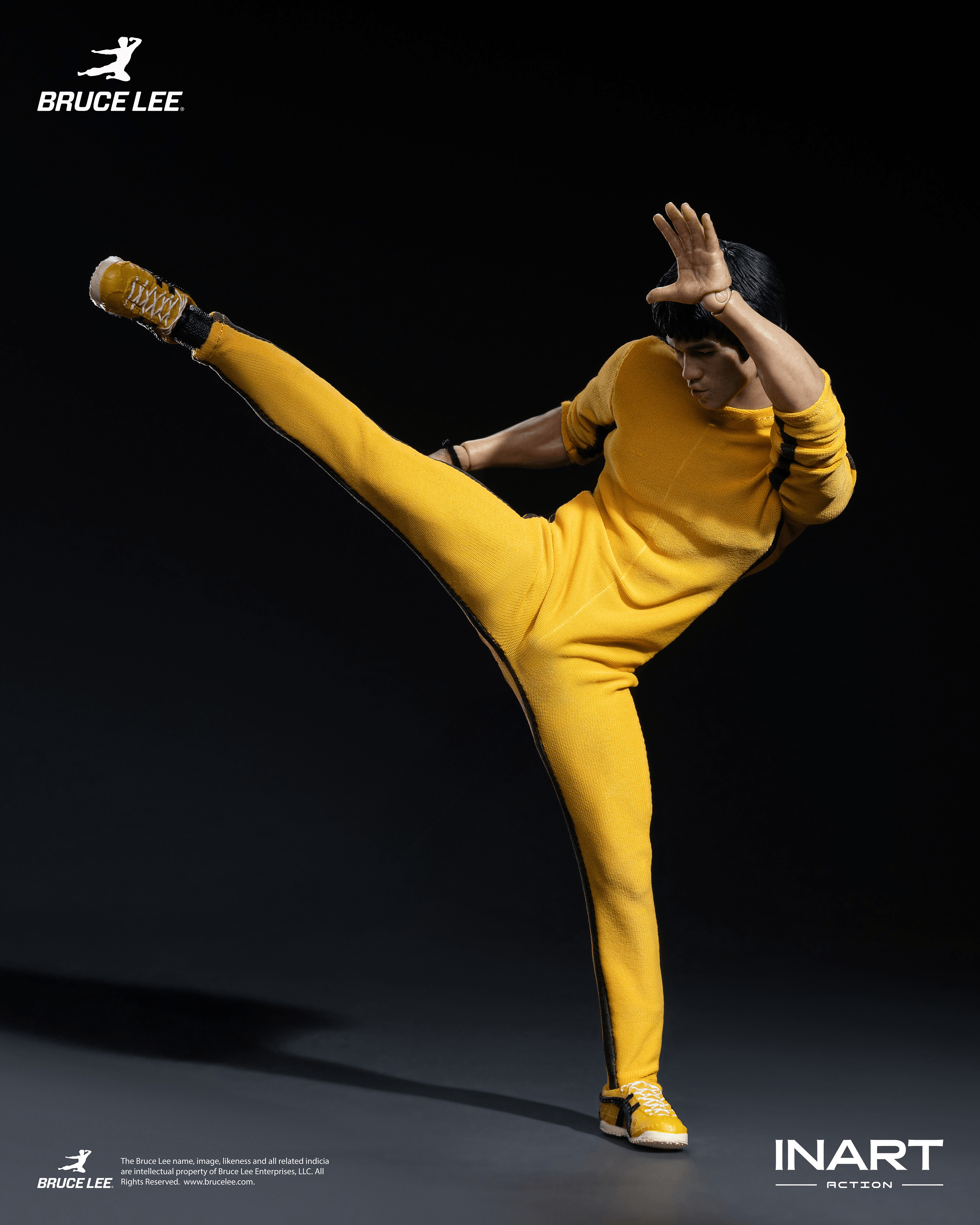 INART - Bruce Lee (Yellow Jumpsuit) 1/12 Collectible Figure