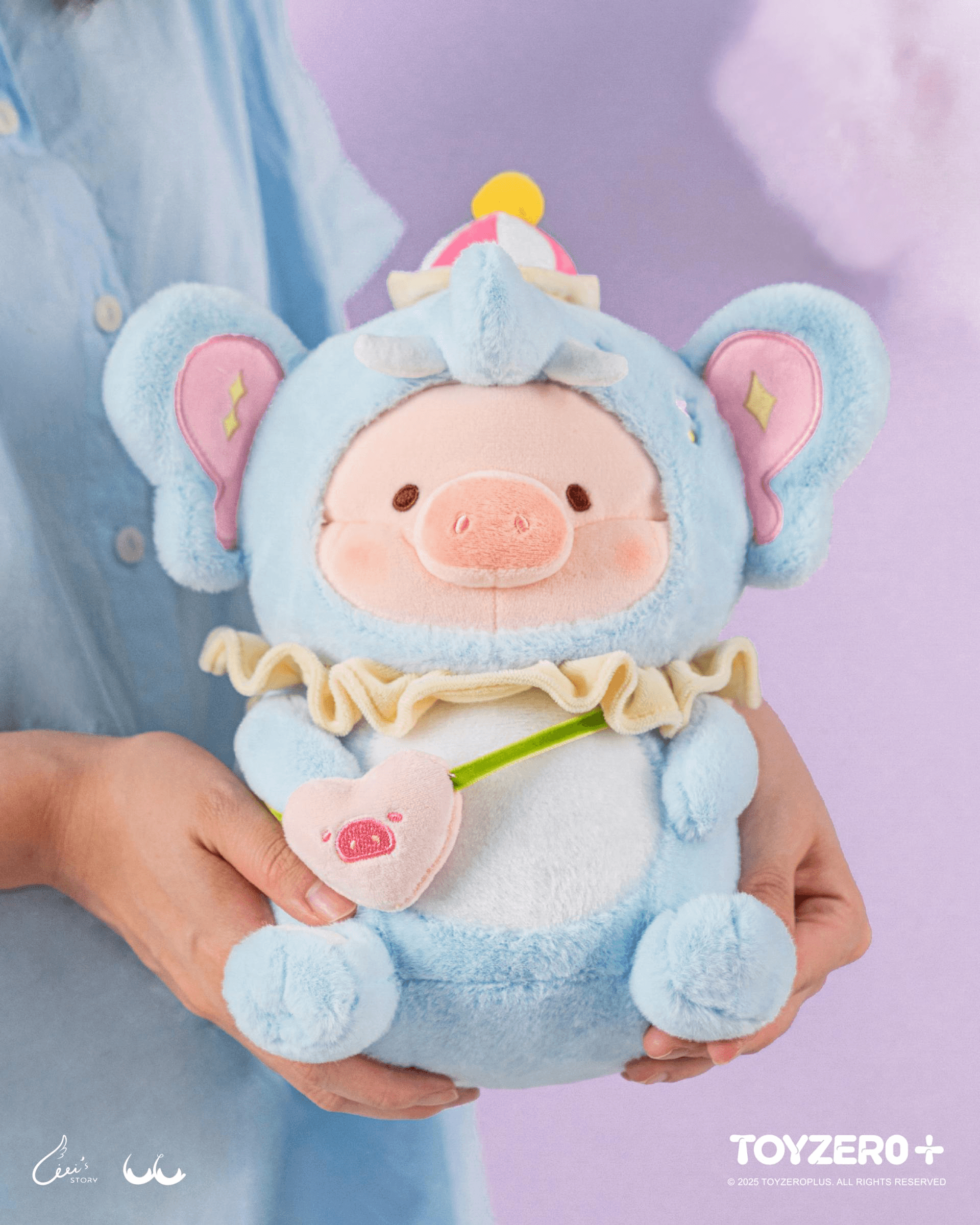 LuLu the Piggy LuLuLand - Tender Elephant Lu Plush | 6978531760035