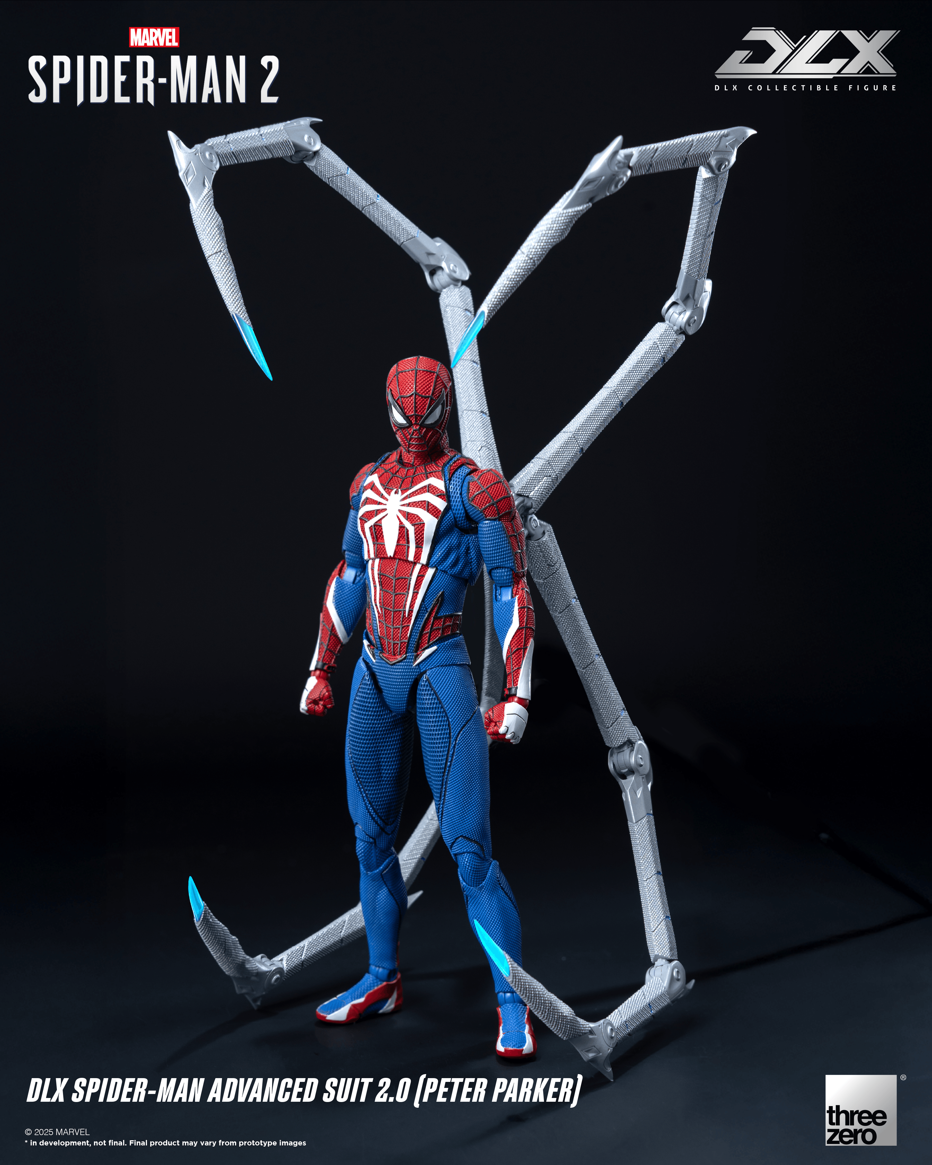 Marvel's Spider-Man 2: DLX Spider-Man Advanced Suit 2.0 (Peter Parker) | 4895250819283