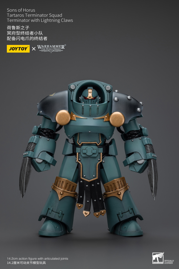 Joy Toy Sons Of Horus Tartaros Terminator Squad Terminator With Lightning Claws | 6973130377202