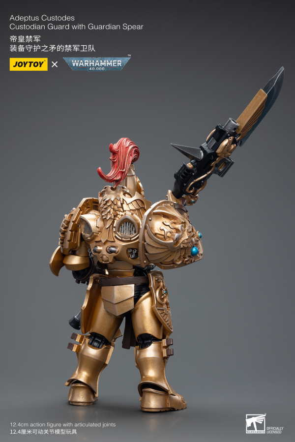 Joy Toy Adeptus Custodes Custodian Guard with Guardian Spear(6973130377806)(6973130377806)