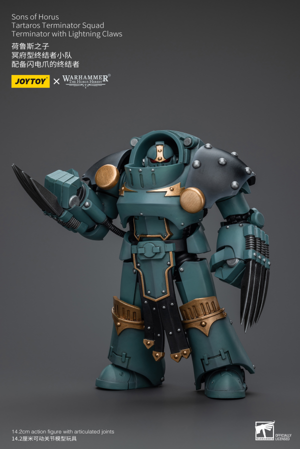 Joy Toy Sons Of Horus Tartaros Terminator Squad Terminator With Lightning Claws | 6973130377202