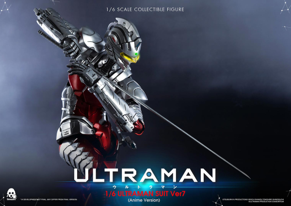 Three Zero 1/6 ULTRAMAN SUIT Ver7 (Anime Version) | 4897056202047