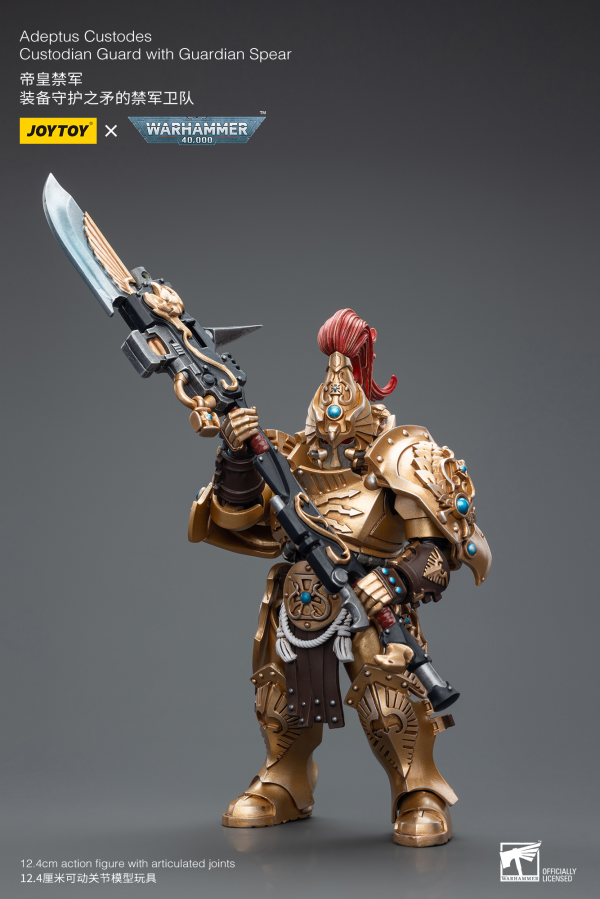 Joy Toy Adeptus Custodes Custodian Guard with Guardian Spear(6973130377806)(6973130377806)