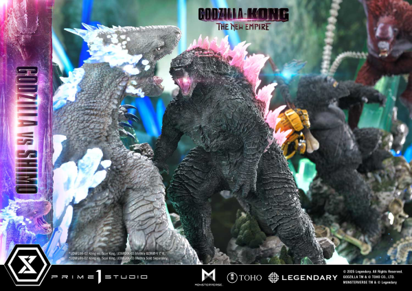 Prime 1 Studio Ultimate Diorama Masterline Godzilla x Kong: The New Empire Godzilla vs Shimo Bonus Version | 4582647121684