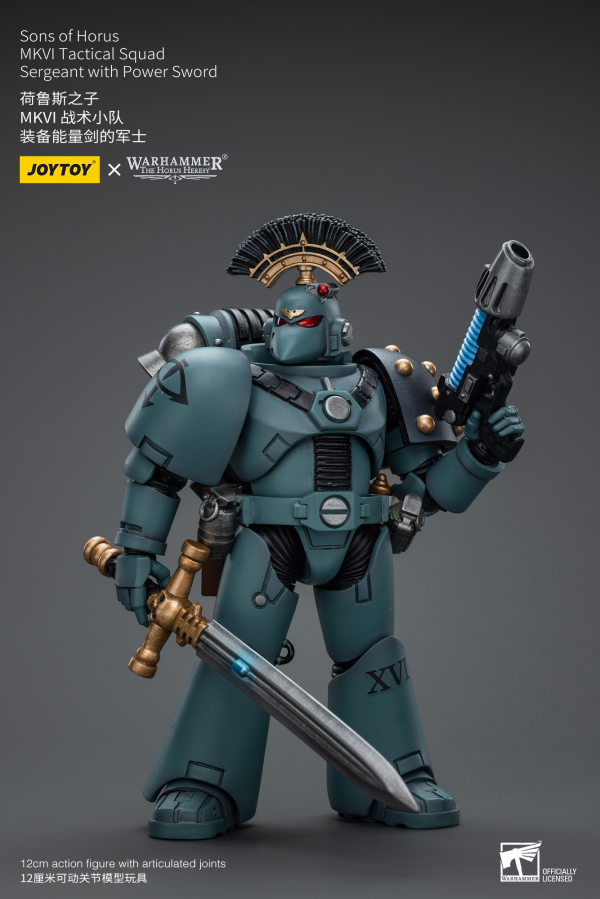 Joy Toy Sons of Horus MKVI Tactical Squad Sergeant with Power Sword | 6973130379466
