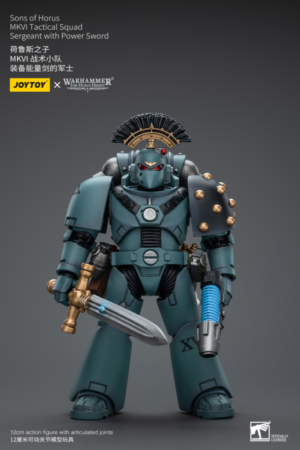 Joy Toy Sons of Horus MKVI Tactical Squad Sergeant with Power Sword | 6973130379466