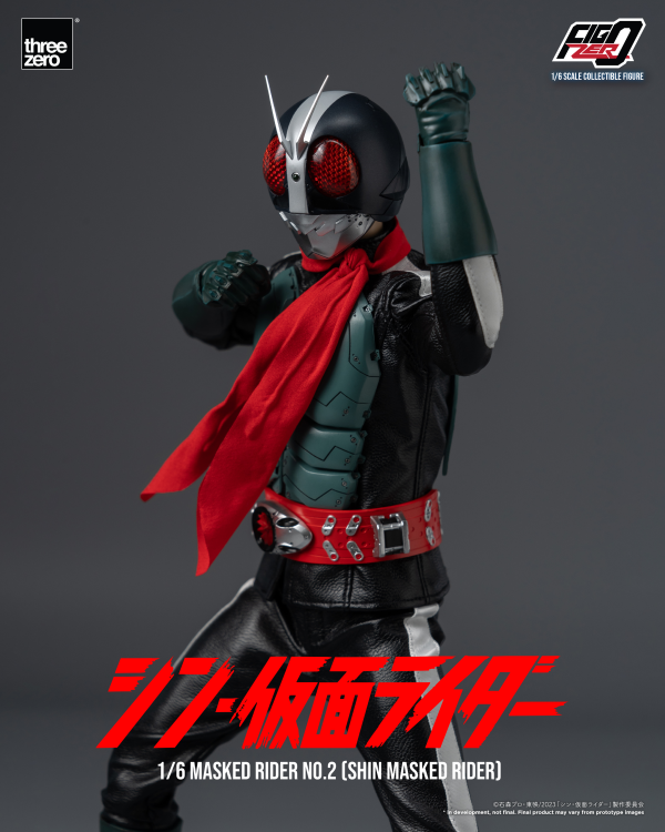 Three Zero FigZero 1/6 Masked Rider No.2 (SHIN MASKED RIDER) | 4895250807969