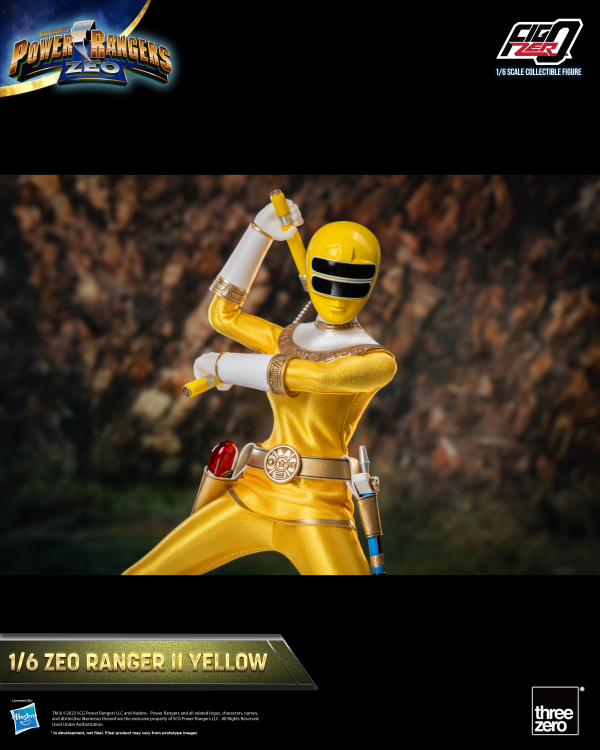 Three Zero Power Rangers Zeo - FigZero 1/6 Zeo Ranger II Yellow | 4895250810341