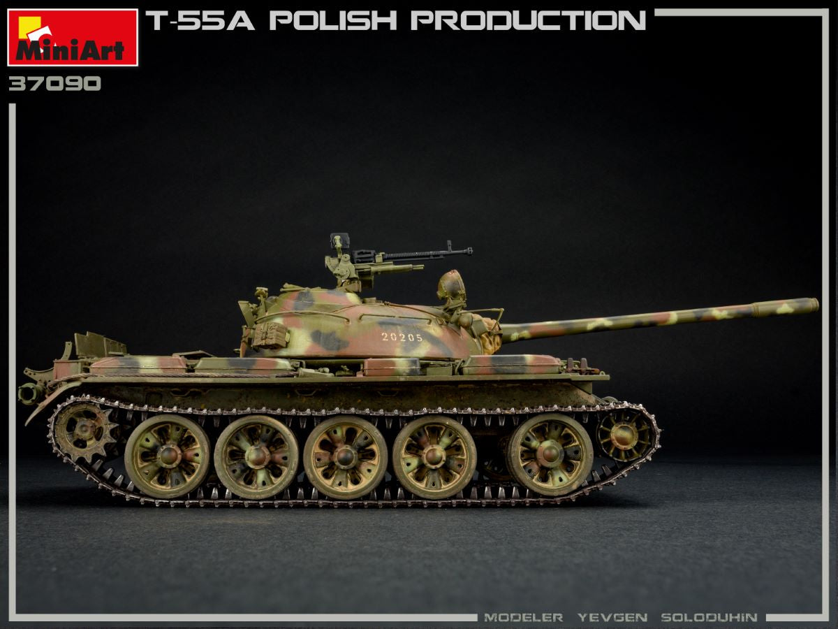 MiniArt T-55A Polish Production | 4820183313034