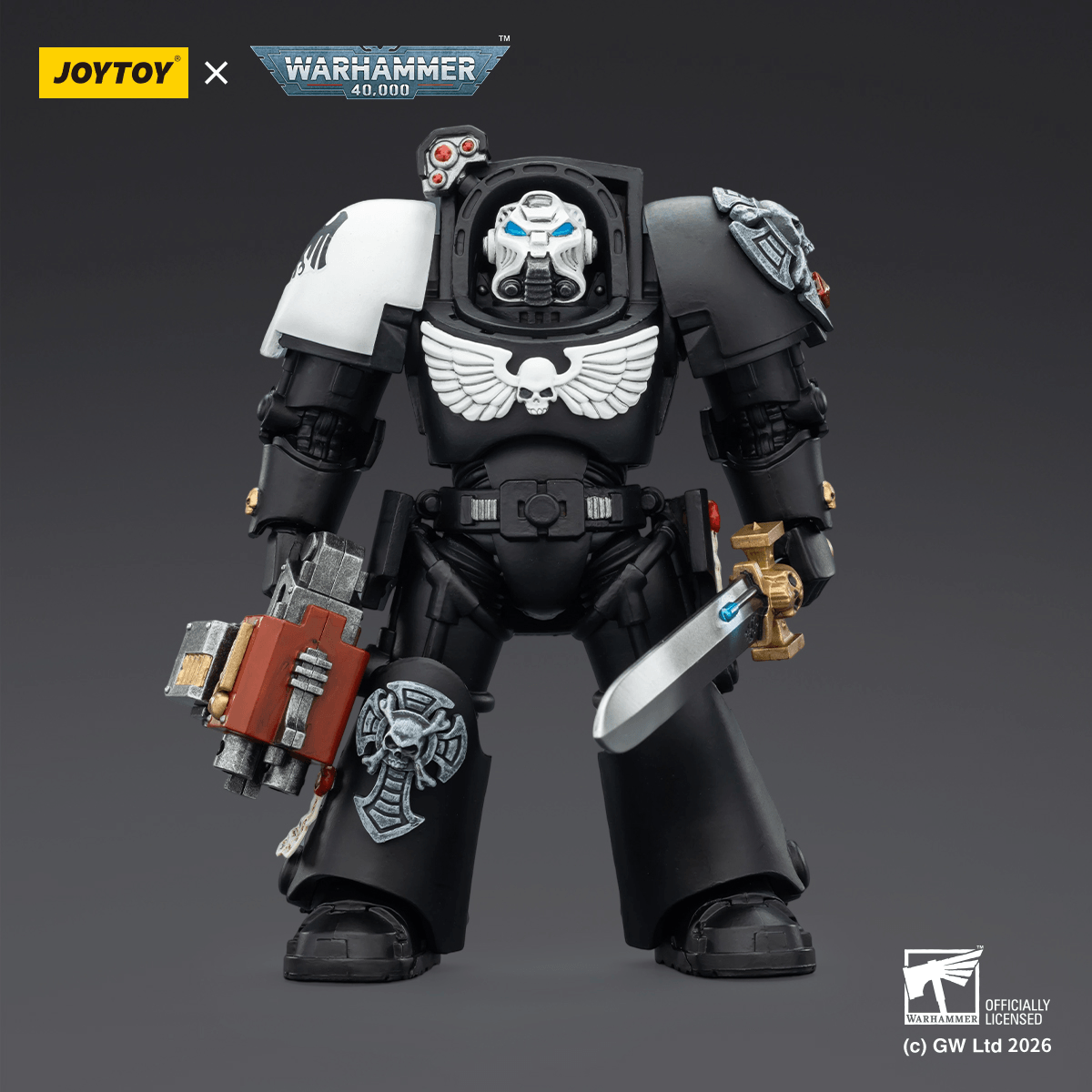 Raven Guard Terminator 1 with Power Sword and Storm Bolter | 6927054403240