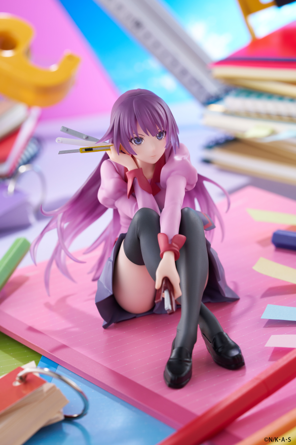 TAITO Monogatari Series Desktop Cute Figure - Hitagi Senjougahara | 0840342402953