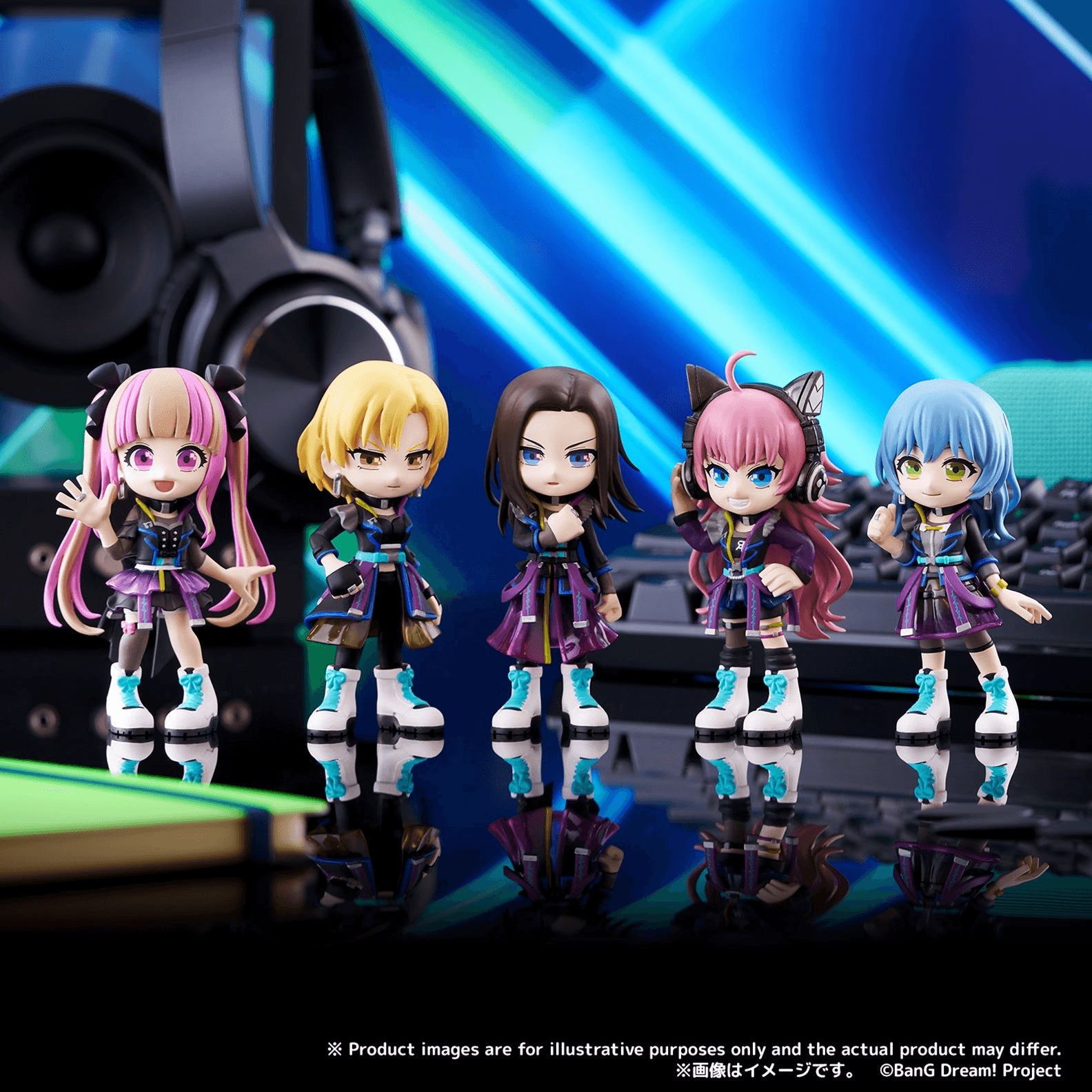 PalVerse BanG Dream! RAISE A SUILEN (Set of 6 figures) | P-Rex Hobby