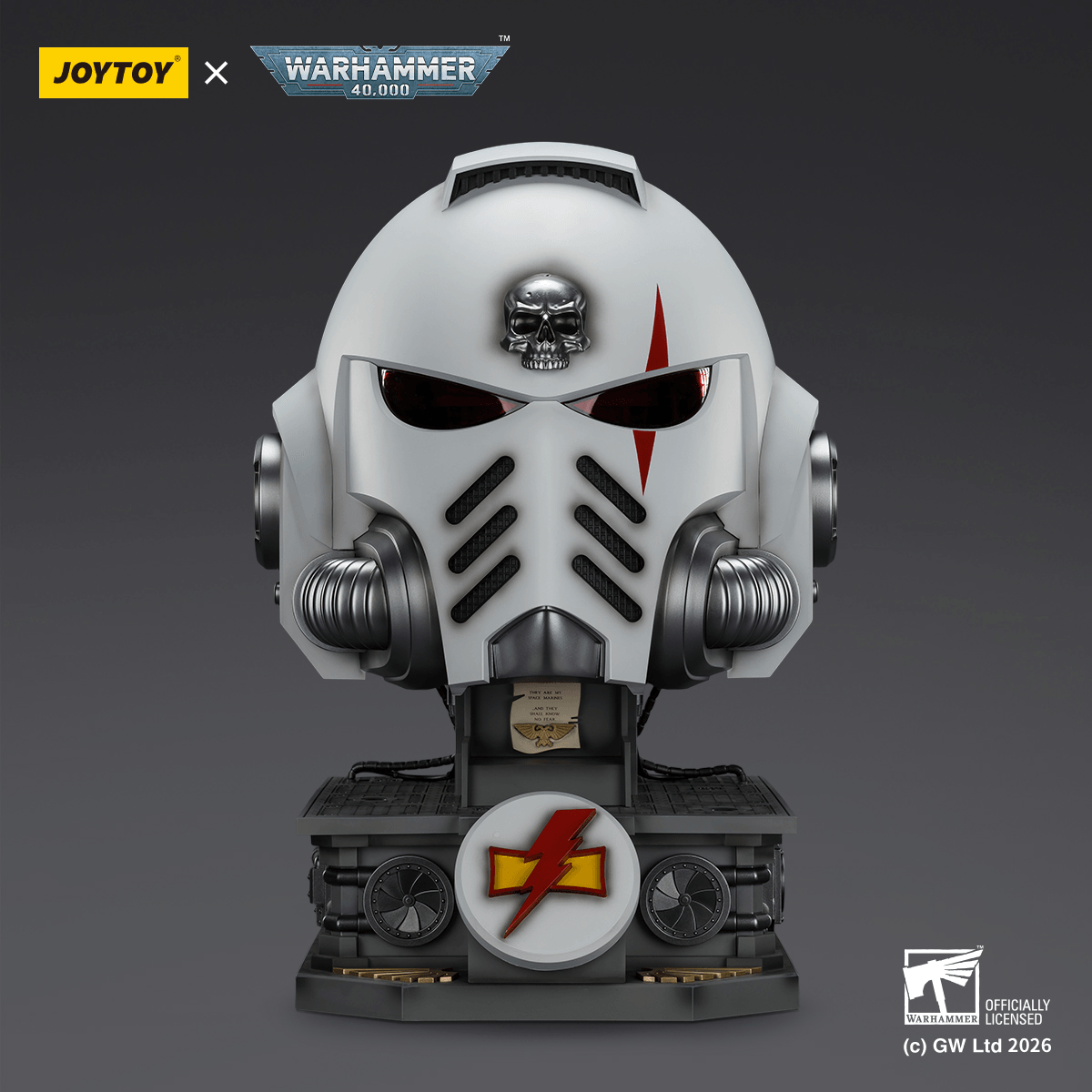 White Scars MkX Helmet& Display Stand | 6927054404087