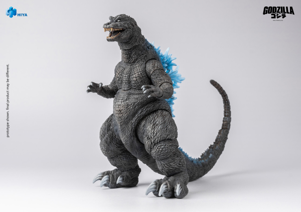 HIYA TOYS Exquisite Basic Series None Scale 7 Inch Original Classic Godzilla, Mothra and King Ghidorah: Giant Monsters All-Out Attack (2001) Heat Ray Godzilla Action Figure(6957534204555)