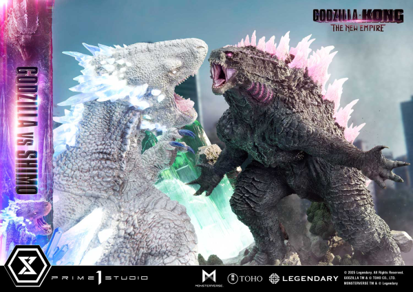 Prime 1 Studio Ultimate Diorama Masterline Godzilla x Kong: The New Empire Godzilla vs Shimo Bonus Version | 4582647121684