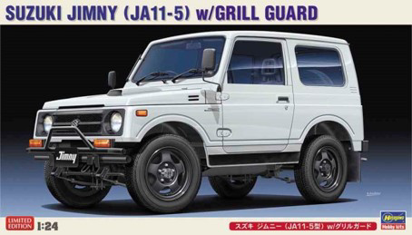 Hasegawa 1/24 SUZUKI JIMNY (JA11-5) w/GRILL GUARD | 4967834206502