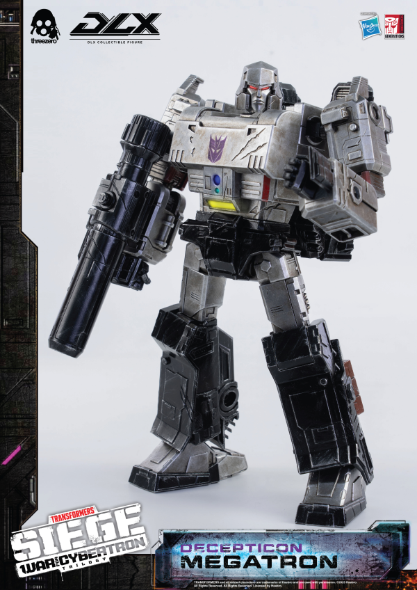 threezero Transformers: War for Cybertron Trilogy - DLX Megatron | 4895250816350