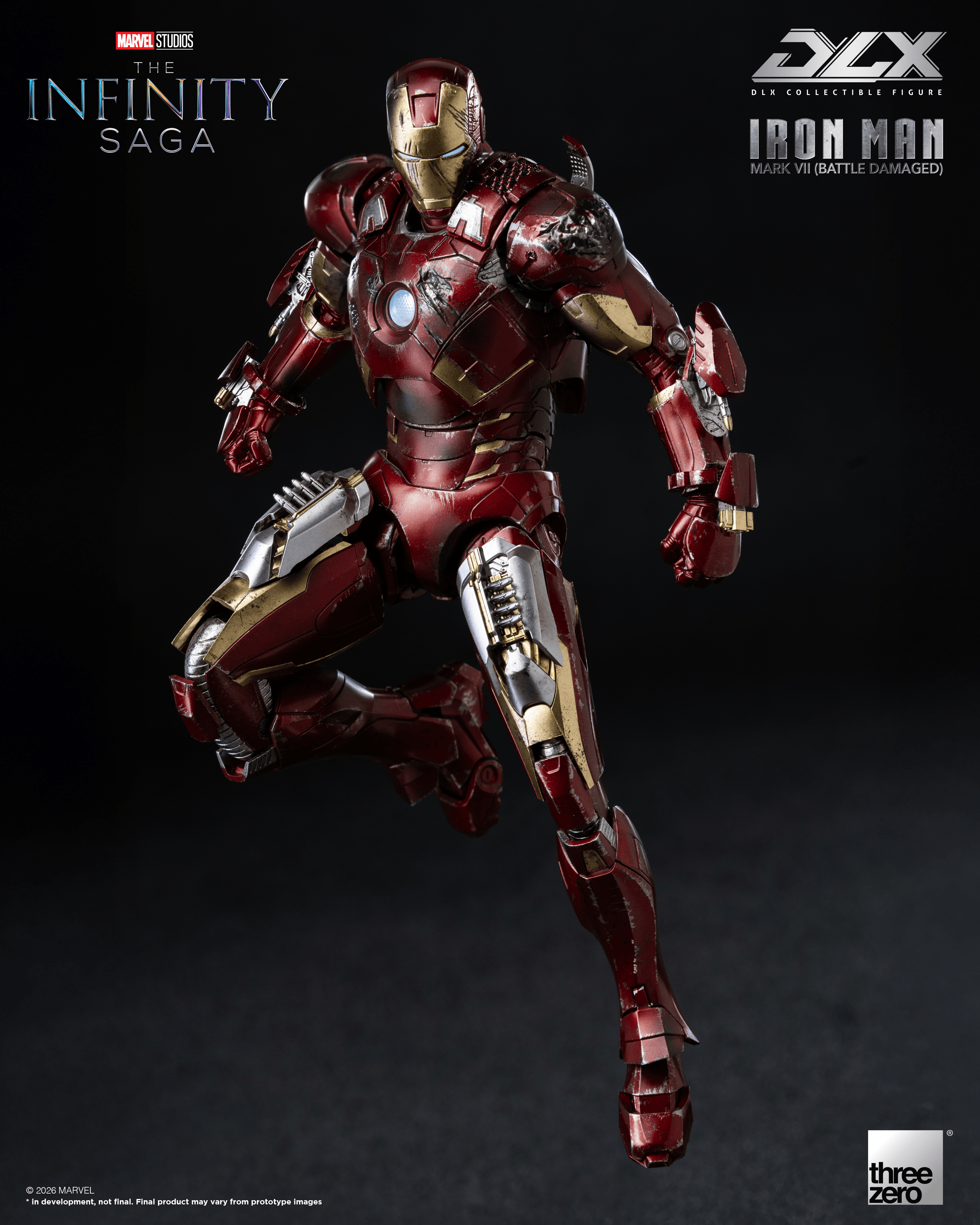DLX Iron Man Mark 7 (Battle Damaged) | 4895250821385