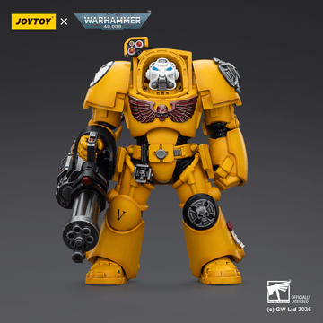 Imperial Fists Terminator 3 with Power Fist and Assault Cannon | 6927054403172