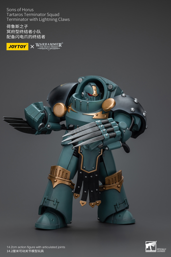 Joy Toy Sons Of Horus Tartaros Terminator Squad Terminator With Lightning Claws | 6973130377202