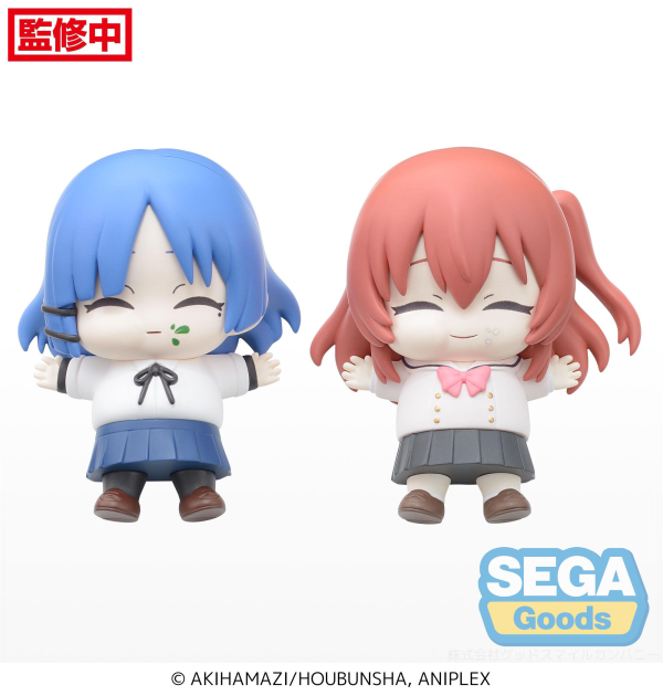 SEGA Full and Happy Mascot Anime "BOCCHI THE ROCK" Mini Figure Vol.2 (EX) (Pack of 1 Ryo, 1 Ikuyo)
