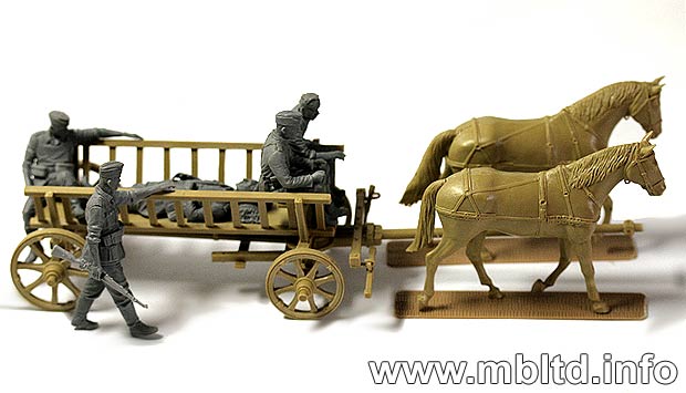 MASTER BOX 1/35 Road to the Rear
