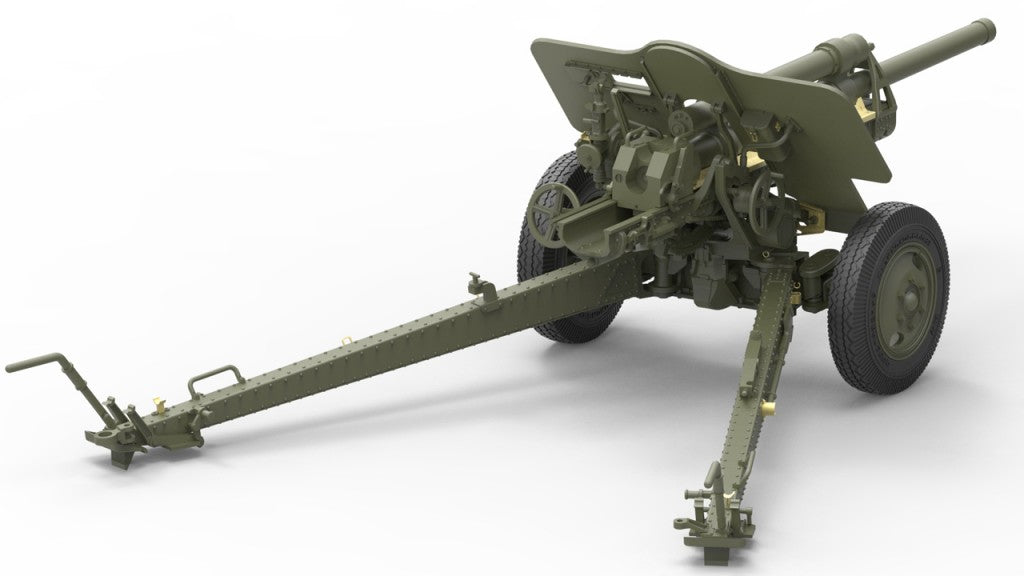 MiniArt 1/35 USV-BR 76-mm Gun Mod.1941 w/Limber & Crew | 4820041102886