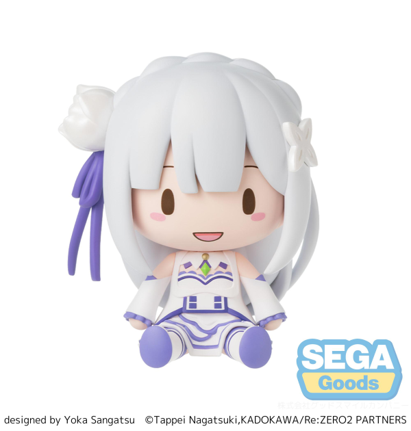 SEGA fuwa petit Re:ZERO -Starting Life in Another World- Chibi Figure Emilia | 4582733445793