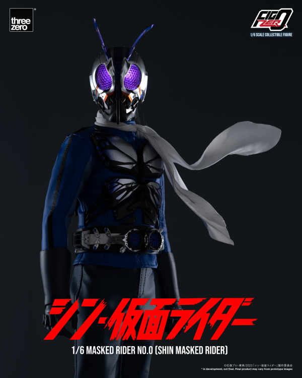 Three Zero FigZero 1/6 Masked Rider No.0 (SHIN MASKED RIDER) | 4895250809819