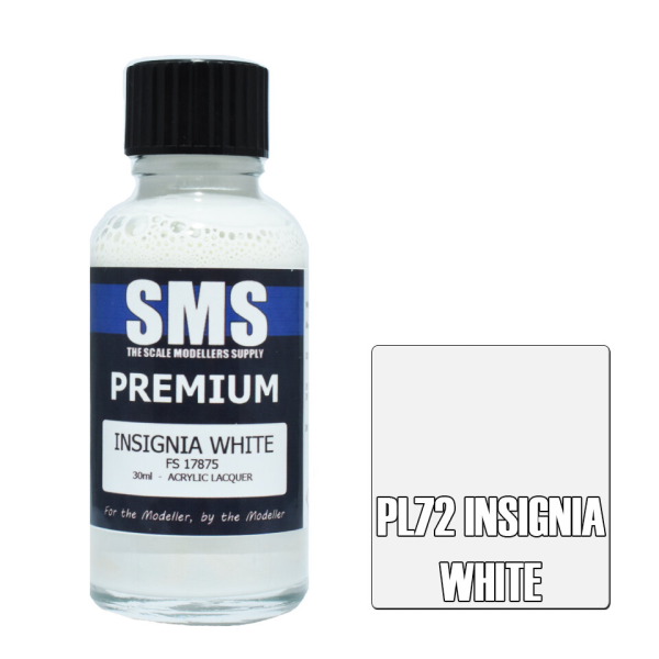 The Scale Modellers Supply (SMS) Premium INSIGNIA WHITE FS17875 30ml | 707959822102