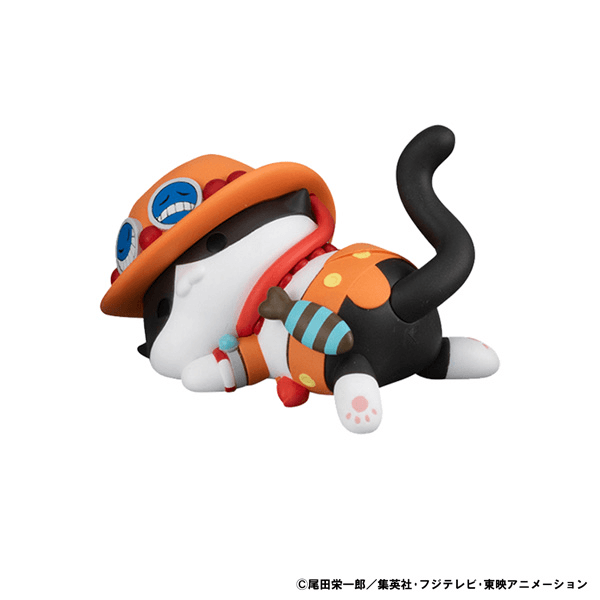 MEGA CAT PROJECT ONE PIECE Nyan Piece Nyan!Stickie! (Box of 8)