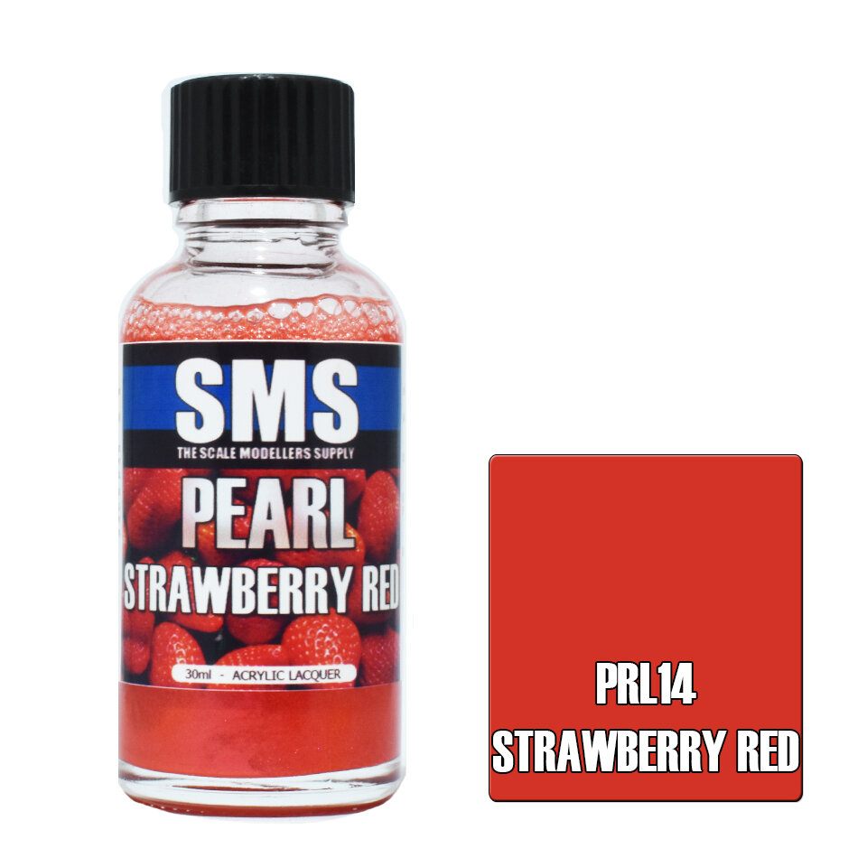 Pearl STRAWBERRY RED 30ml | 0787099993924