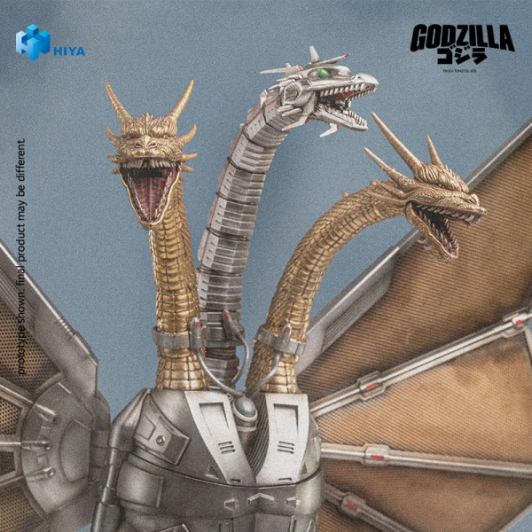 HIYA TOYS Exquisite Basic Series None Scale 9 Inch Godzilla vs. King Ghidorah Mecha King Ghidorah Action Figure | 6957534204128