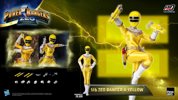 Three Zero Power Rangers Zeo - FigZero 1/6 Zeo Ranger II Yellow | 4895250810341