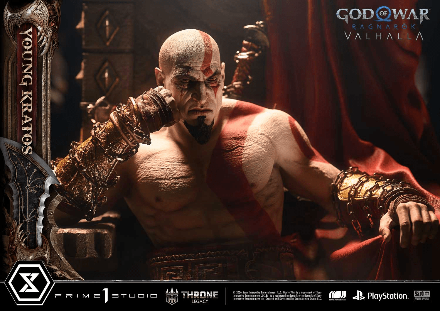 Throne Legacy God of War: Ragnarok Young Kratos | 4582647123404