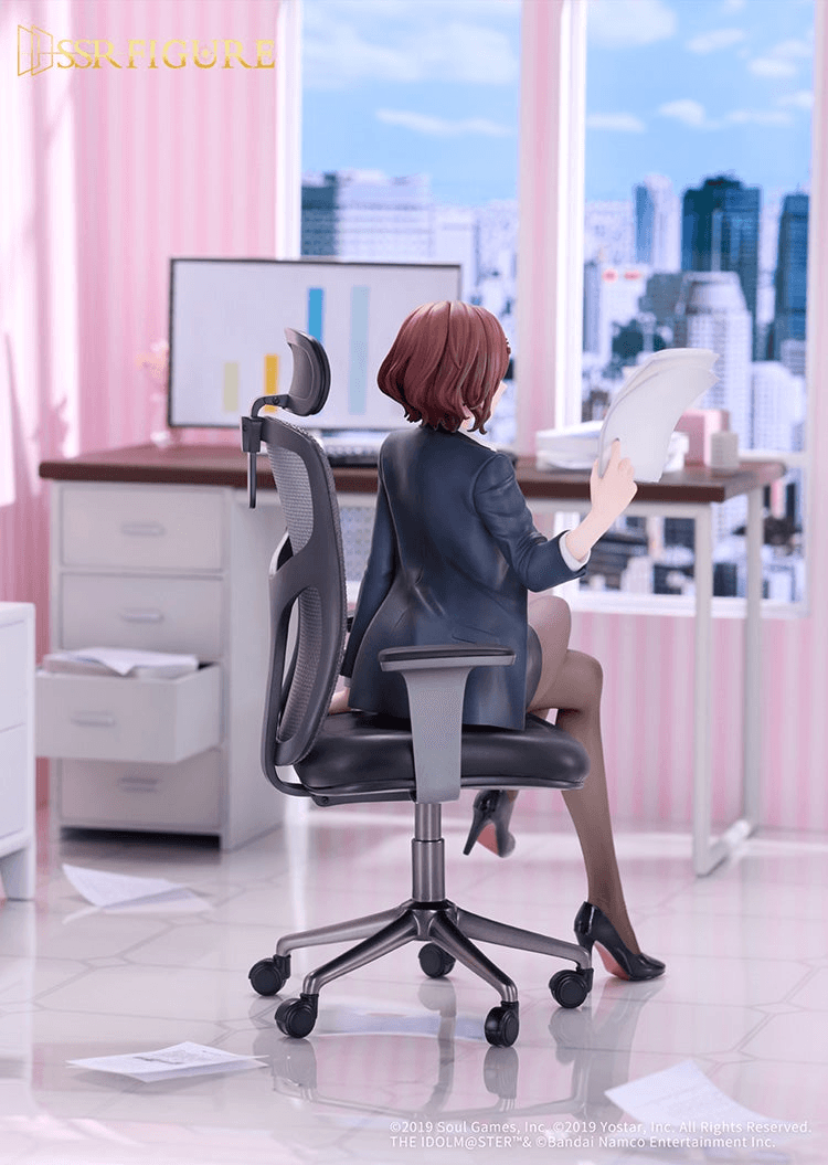 SSR FIGURE THE IDOLM@STER SHINY COLORS × Mahjong Soul Madoka Higuchi Effortless Work Ver. 1/7 Scale Figure