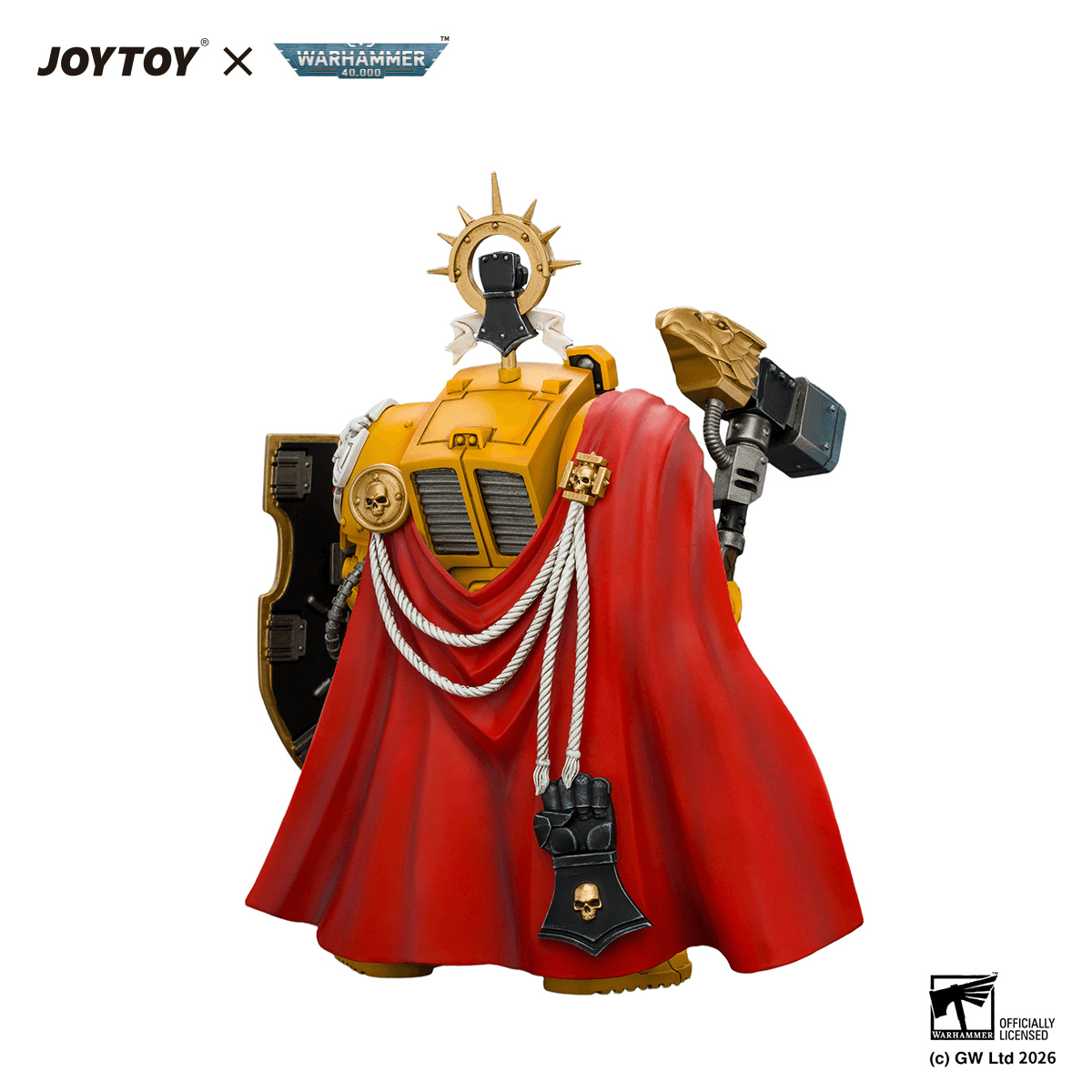 Imperial Fists Darnath Lysander with Thunder Hammer and Storm Shield