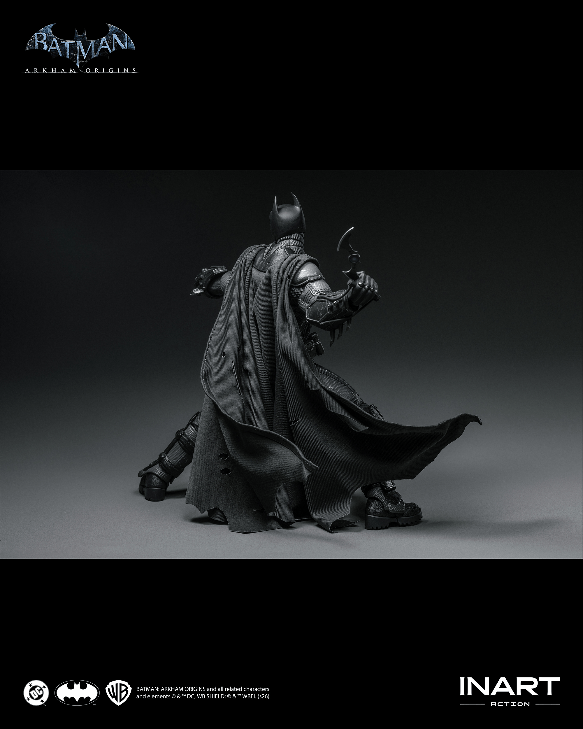 INART Action – Batman: Arkham Origins – Batman (Battle Damaged Version) Action Figure | 6972662531861