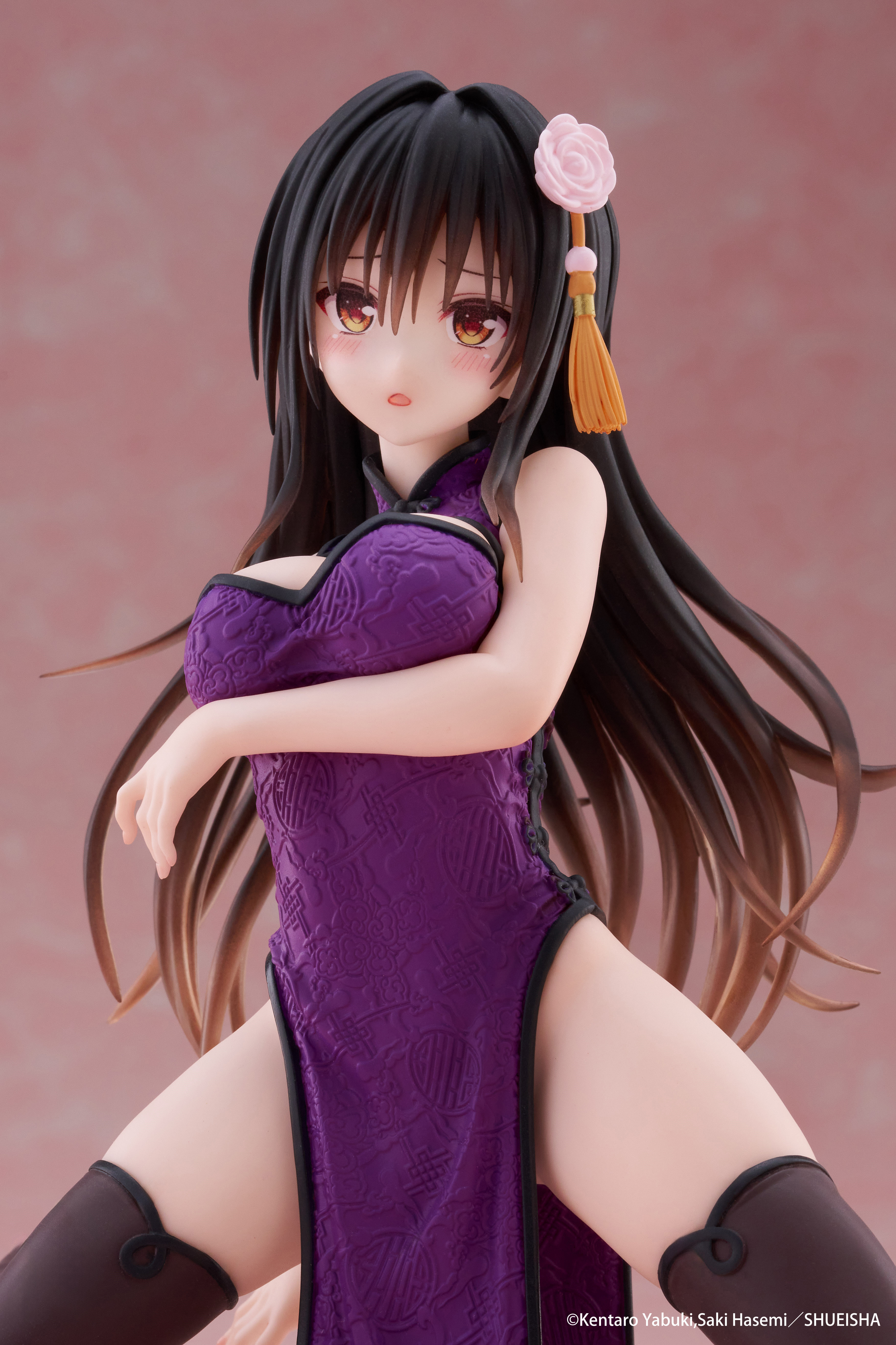 To Love-Ru Darkness Desktop Cute Figure - Yui Kotegawa (Chinese Dress Ver.) | 0840342403646